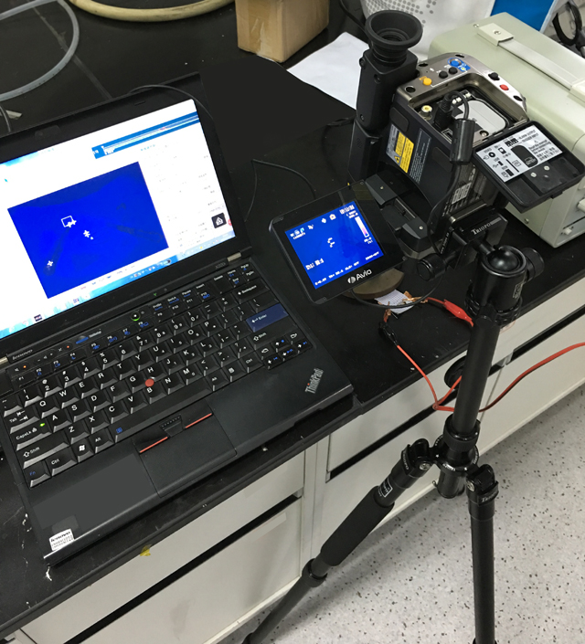Avio(NEC) R550紅外熱像儀 石墨烯材料研發
